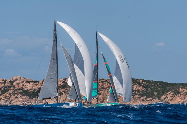 Howling Mistral wins the day at Porto Cervo