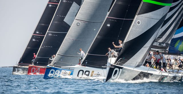 Azzurra mostra la sua forza e poi lascia a Platoon la regata di prova