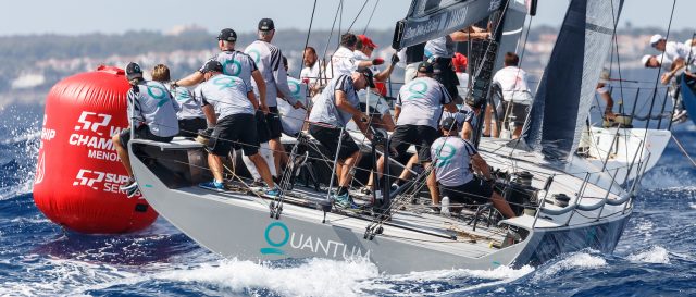 Doing It By The Book. Quantum Racing lead in Mahón.