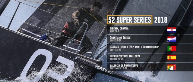 La temporada 2018 de 52 SUPER SERIES ya tiene fechas