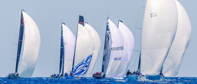 Platoon, primer líder de la Menorca 52 SUPER SERIES Royal Cup