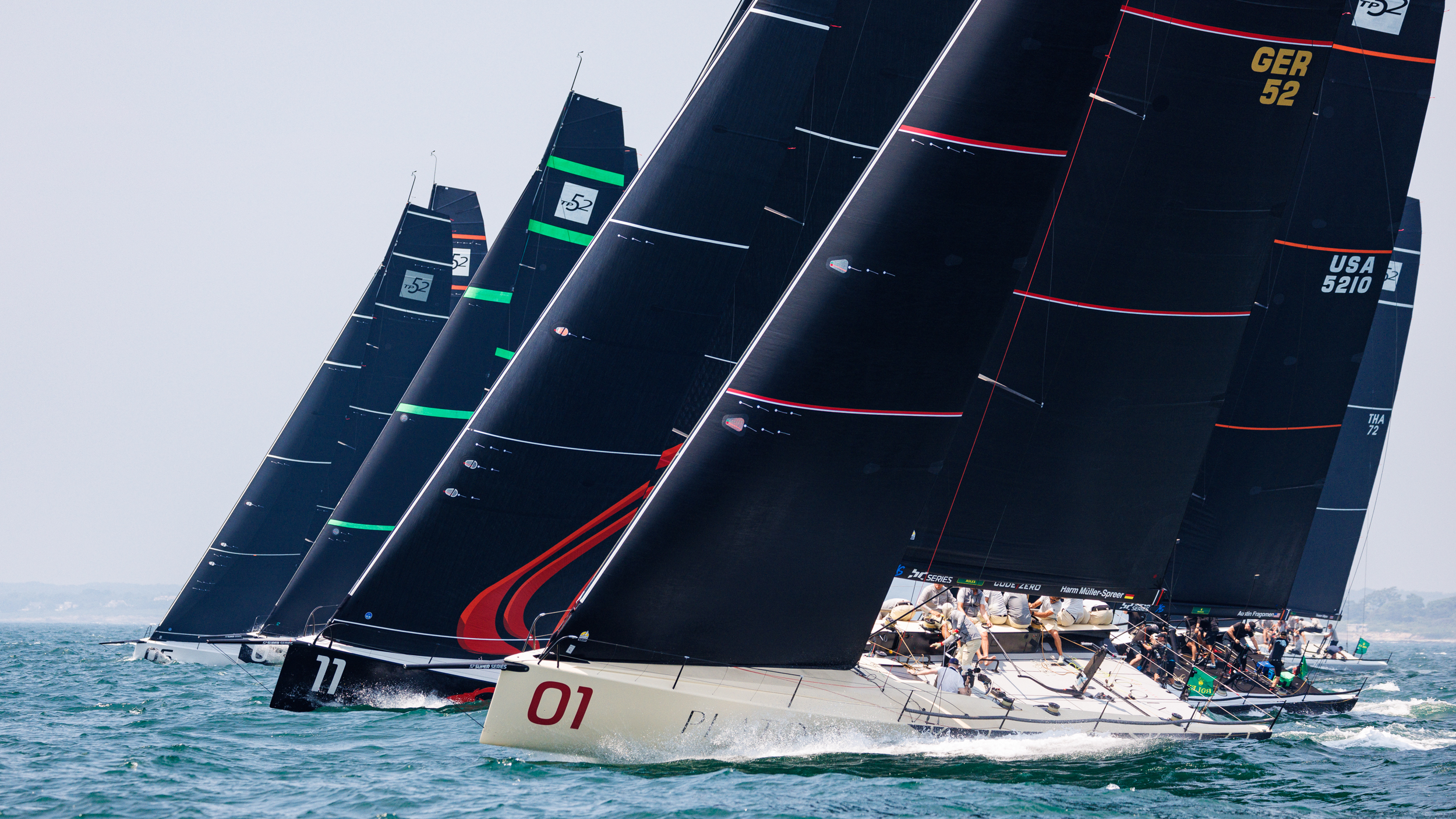 Newport’s open race course, offering multiple options is set to produce a deserving Rolex TP52 World Champion