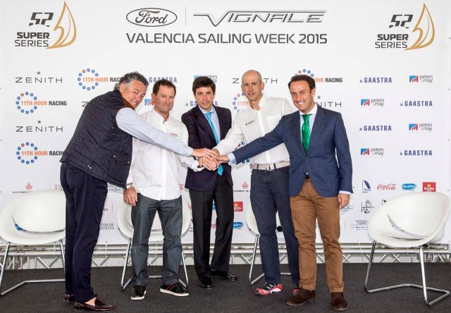 Ford VIGNALE Valencia Sailing Week Revs up the 2015 52 SUPER SERIES