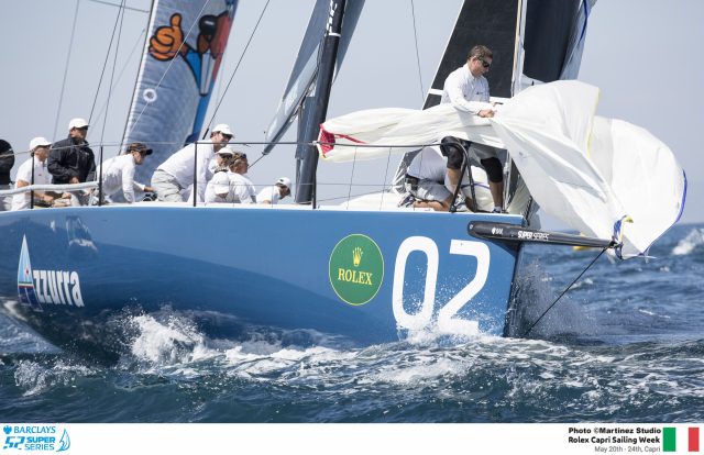 Tied at the top Vesper and Azzurra share lead