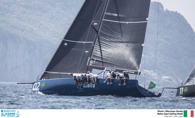 Race 6 Report: Azzurra lead