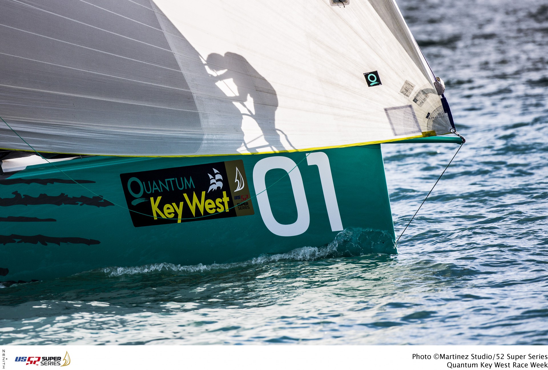 Perfect light winds opening for Quantum Racing in Key West