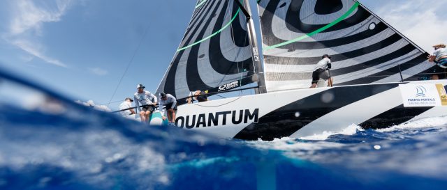 Quantum Racing Lead on the Bay of Palma