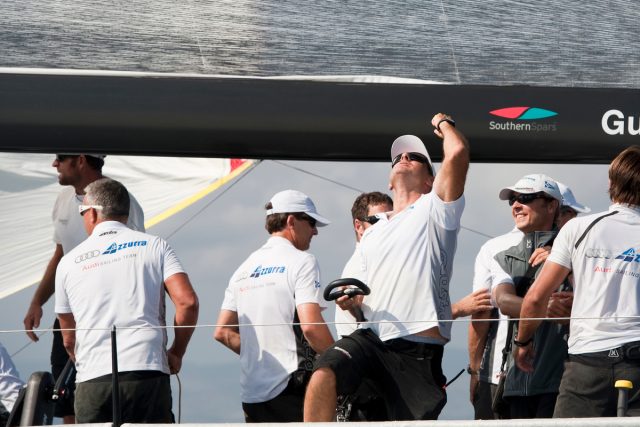 RACE 7: Azzurra has one hand on the trophy