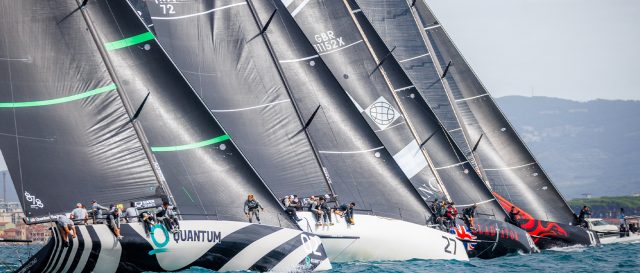 Tied at the top in Tuscany after four races at the Royal Cup 52 SUPER SERIES Scarlino