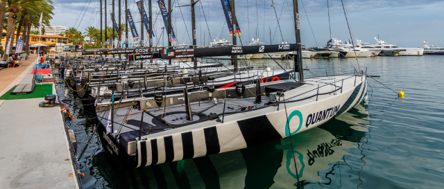 Thunder, lightning and very light winds prevent racing at 52 SUPER SERIES Puerto Portals Sailing Week