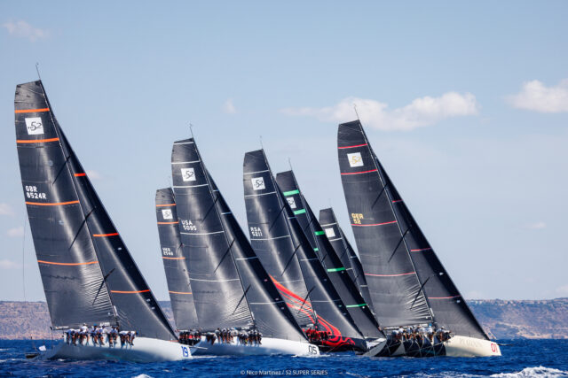 Gladiator recorta distancias a Platoon Aviation en la Puerto Portals 52 SUPER SERIES Sailing Week